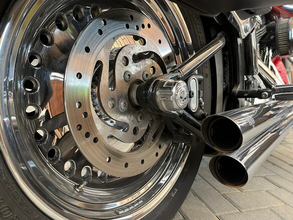 2013 Harley-Davidson Fat Boy, красный, 1390000 рублей - вид 10