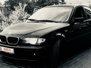 2003 BMW 3 серии 320d IV (E46) Рестайлинг, чёрный, 1200000 рублей, вид 3