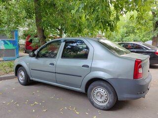 2012 Renault Logan I Рестайлинг, синий, 230000 рублей, вид 4