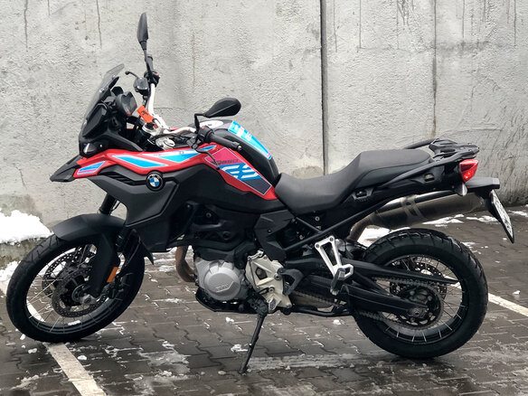 2019 BMW F 850 GS, красный