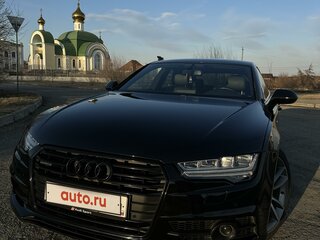 2015 Audi A7 I (4G) Рестайлинг, чёрный, 3900000 рублей, вид 1