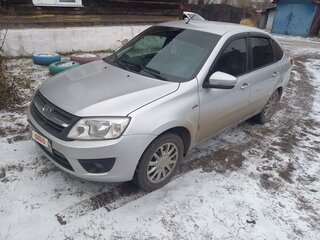 2016 Lada (ВАЗ) Granta I, серебристый, 650000 рублей, вид 1