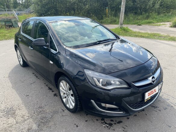 2013 Opel Astra J Рестайлинг, чёрный, 960000 рублей - вид 2