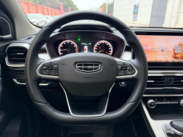 2022 Geely Binyue I Рестайлинг, белый - вид 8
