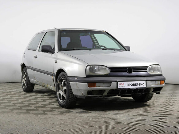 1995 Volkswagen Golf III, серый - вид 2