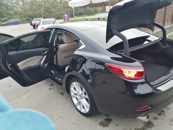 2015 Mazda 6 III (GJ) Рестайлинг, чёрный, 2000000 рублей - вид 25