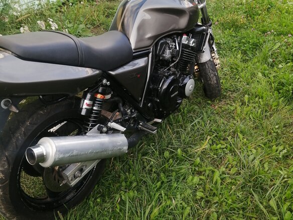 1998 Honda CB 400 Super Four, серебристый, 280000 рублей - вид 5