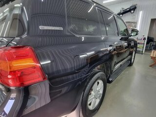 2015 Toyota Land Cruiser 200 Series Рестайлинг 1, чёрный, 6500000 рублей, вид 2