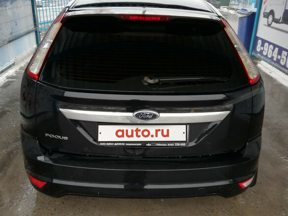 2008 Ford Focus II Рестайлинг, чёрный, 650000 рублей