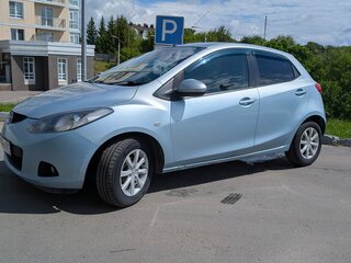 2009 Mazda Demio Miller Cycle III (DE), голубой, 550000 рублей, вид 3