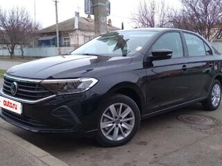 2021 Volkswagen Polo VI, чёрный, 1300000 рублей, вид 1