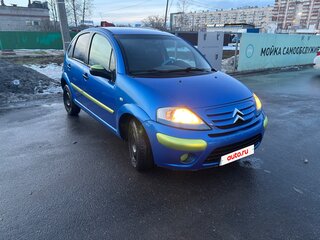 2007 Citroen C3 I Рестайлинг, синий, 310000 рублей, вид 3