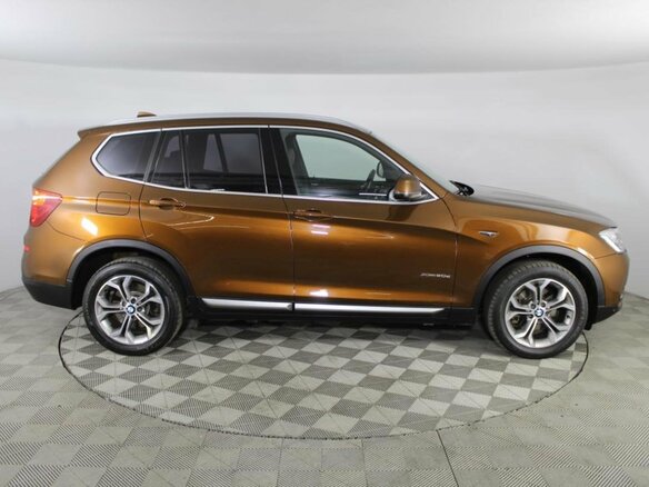 2016 BMW X3 20d xDrive II (F25) Рестайлинг, коричневый - вид 5