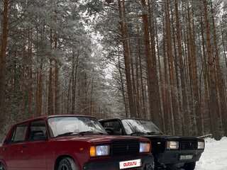 2004 Lada (ВАЗ) 2107, пурпурный, 190000 рублей, вид 1