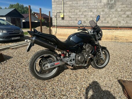 2002 Honda CB 900F Hornet, чёрный, 350000 рублей, вид 4