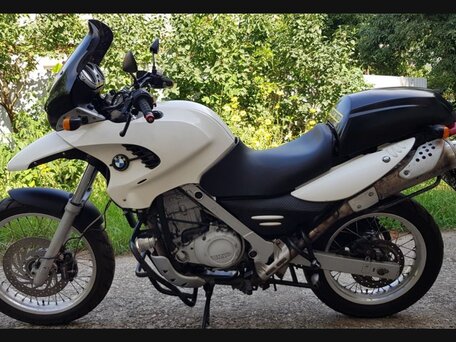 2002 BMW F 650 GS, белый, 450000 рублей, вид 1