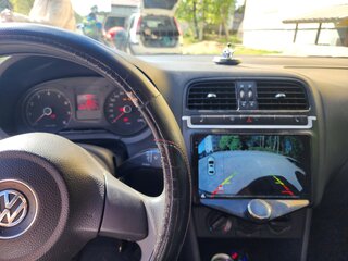 2011 Volkswagen Polo V, чёрный, 470000 рублей, вид 3