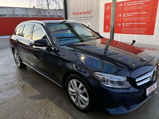 2018 Mercedes-Benz C-Класс 220 d IV (W205) Рестайлинг, синий, 2315000 рублей, вид 2