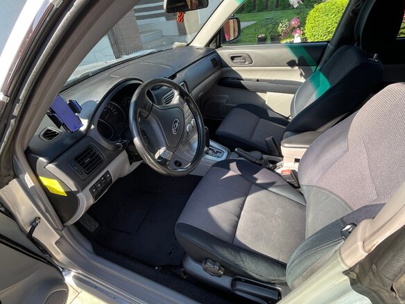 2006 Subaru Forester II Рестайлинг, серебристый, 750000 рублей - вид 6