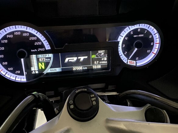 2017 BMW R 1200 RT, синий - вид 4