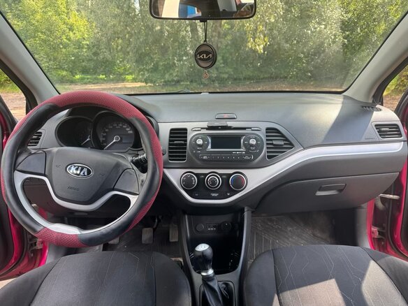 2013 Kia Picanto II, розовый, 620000 рублей - вид 6