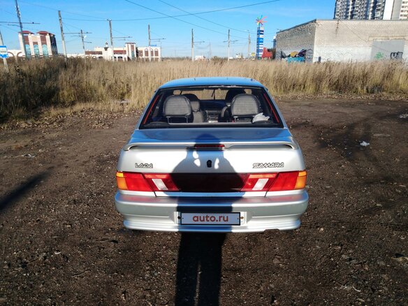 2007 Lada (ВАЗ) 2115, серебристый - вид 2
