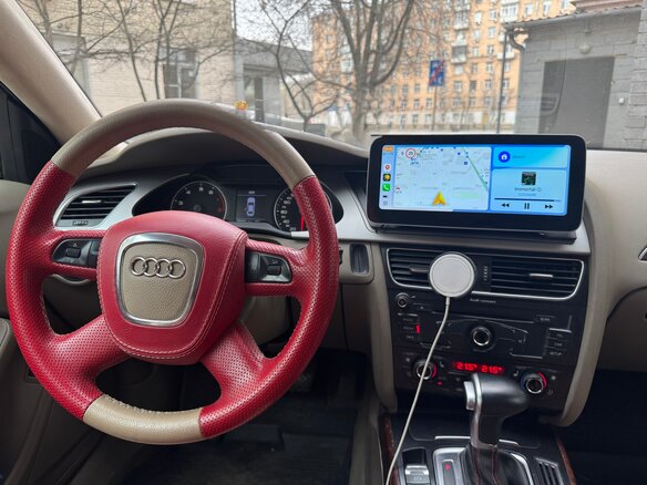 2008 Audi A4 IV (B8), пурпурный, 3000000 рублей - вид 10