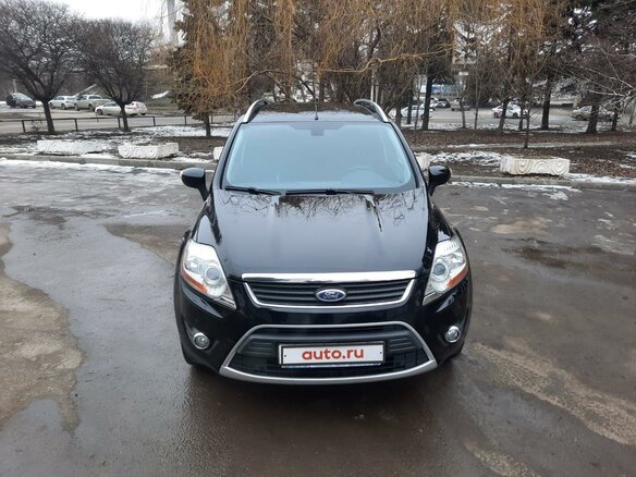 2008 Ford Kuga I, чёрный - вид 2