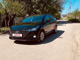 2020 Hyundai Solaris II Рестайлинг, чёрный, 1550000 рублей, вид 1