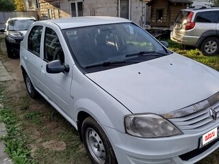 2015 Renault Logan I Рестайлинг, белый, 300000 рублей, вид 3