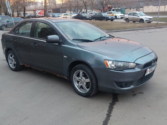 2007 Mitsubishi Lancer X, серый, 260000 рублей - вид 8