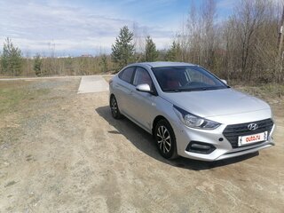 2020 Hyundai Solaris II, серый, 1200000 рублей, вид 3