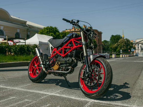 2007 Ducati Hypermotard, чёрный