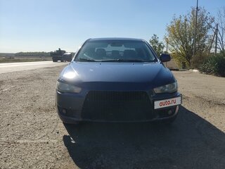2008 Mitsubishi Lancer X, синий, 650000 рублей, вид 3