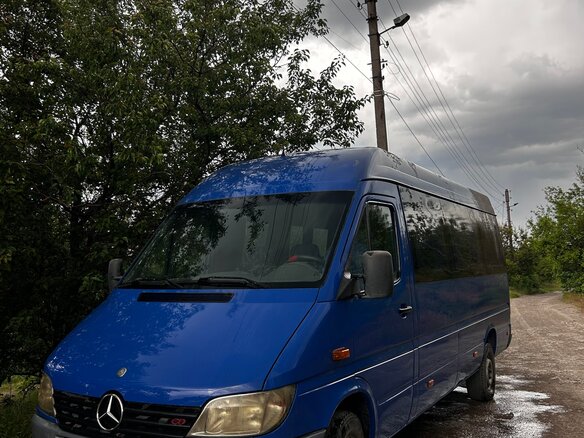 2002 Mercedes-Benz Sprinter, синий, 1660000 рублей