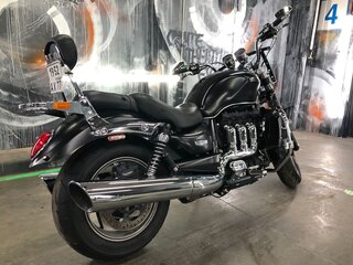 2012 Triumph Rocket III, чёрный, 900000 рублей, вид 3