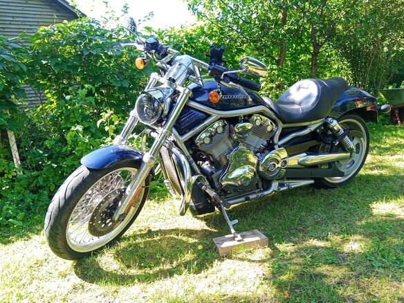 2008 Harley-Davidson V-Rod, синий - вид 5