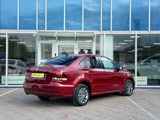 2019 Volkswagen Polo V Рестайлинг, красный, 1420000 рублей, вид 3