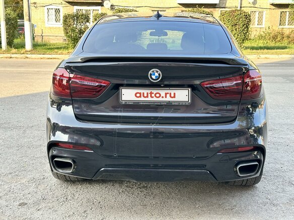 2015 BMW X6 50i II (F16), чёрный, 2100000 рублей - вид 6