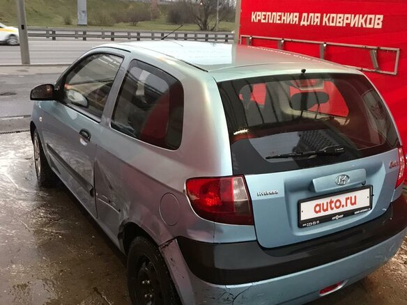 2010 Hyundai Getz I Рестайлинг, голубой - вид 5