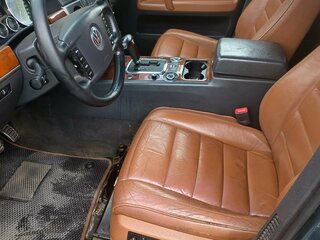 2004 Volkswagen Touareg I, зелёный, 765000 рублей, вид 5