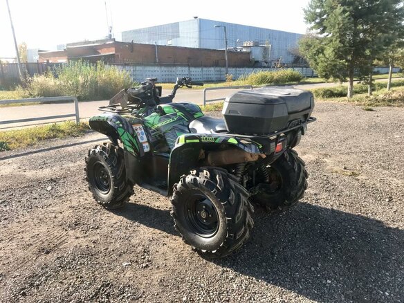 2014 Yamaha Grizzly 700, чёрный - вид 5