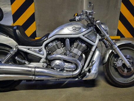 2003 Harley-Davidson V-Rod, серебристый, 900000 рублей, вид 1