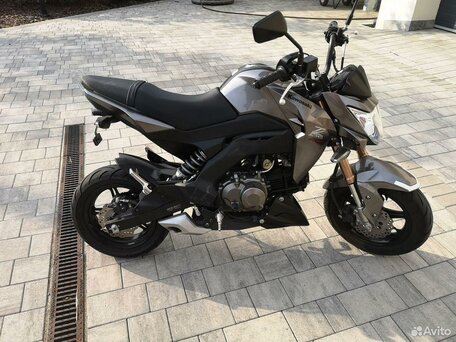 2019 Kawasaki Z 125, серый, 310000 рублей, вид 3