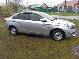 2019 Lada (ВАЗ) Vesta I, серебристый, 950000 рублей, вид 3