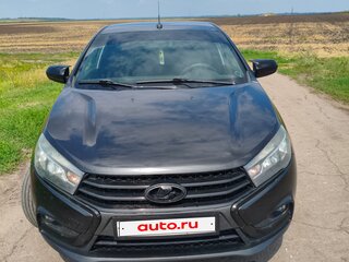 2016 Lada (ВАЗ) Vesta I, чёрный, 780000 рублей, вид 2