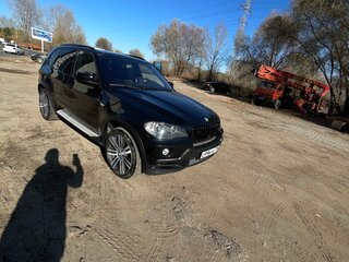 2009 BMW X5 30d II (E70), чёрный, 1800000 рублей, вид 4