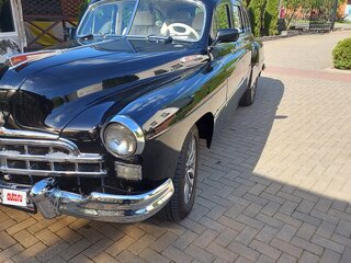1956 ГАЗ 12 ЗИМ, чёрный, 5500000 рублей, вид 1