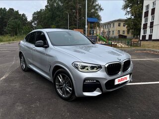 2018 BMW X4 20d II (G02), серебристый, 3750000 рублей, вид 2