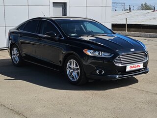2014 Ford Fusion (North America) II, чёрный, 1200000 рублей, вид 3